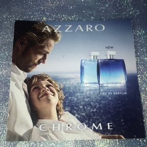 🆓 FREE W/ BUNDLE Azzaro Chrome Sample Card